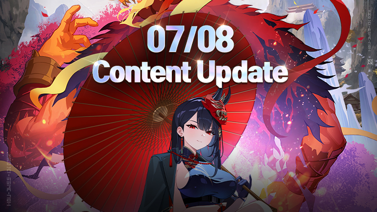 07/08(Wed) Update Notice