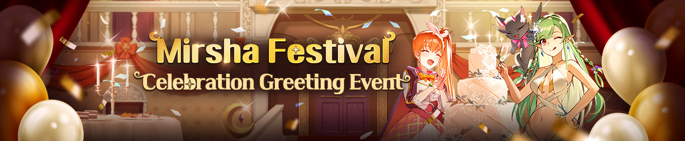 ✨Mirsha Festival Celebration! Celebratory Message 