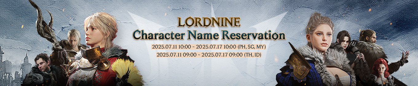 Character Name Reservation