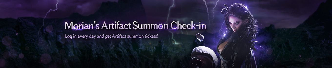 Morian's Artifact Summon Check-in