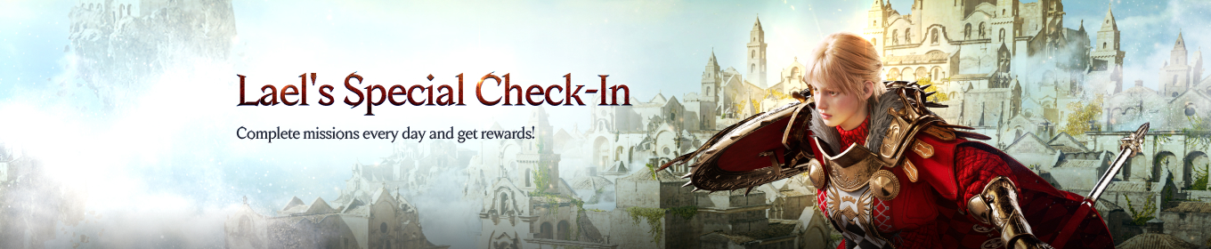 Lael's Special Check-In Event
