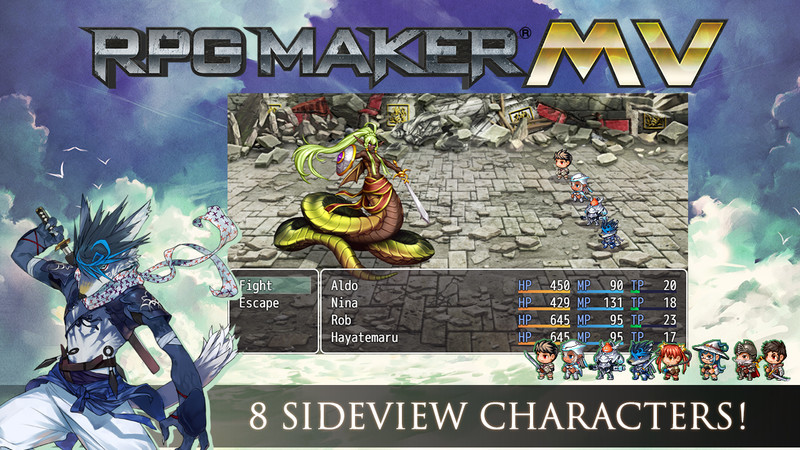 Rpg Maker Mz Mv Cover Art Characters Pack Stove Store 5057