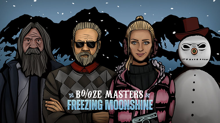 부즈 마스터: 방구석 브루잉 (Booze Masters: Freezing Moonshine)