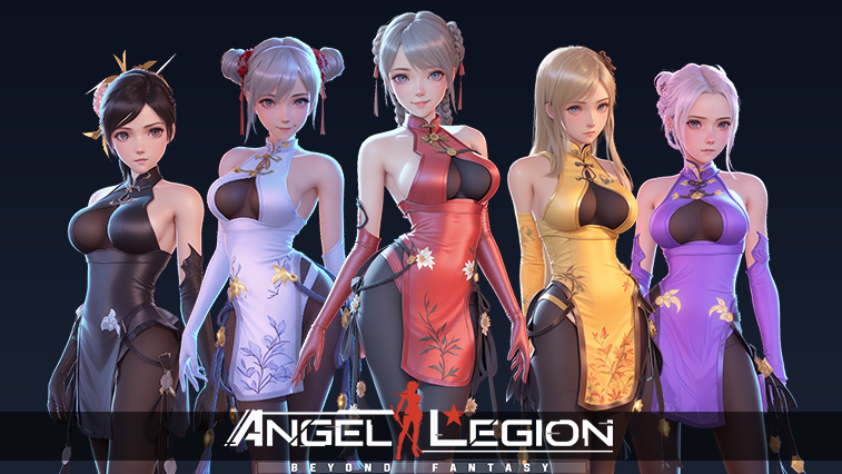 엔젤 리전 - 여신 치파우 시리즈 (Angel Legion - Cheongsam Series)