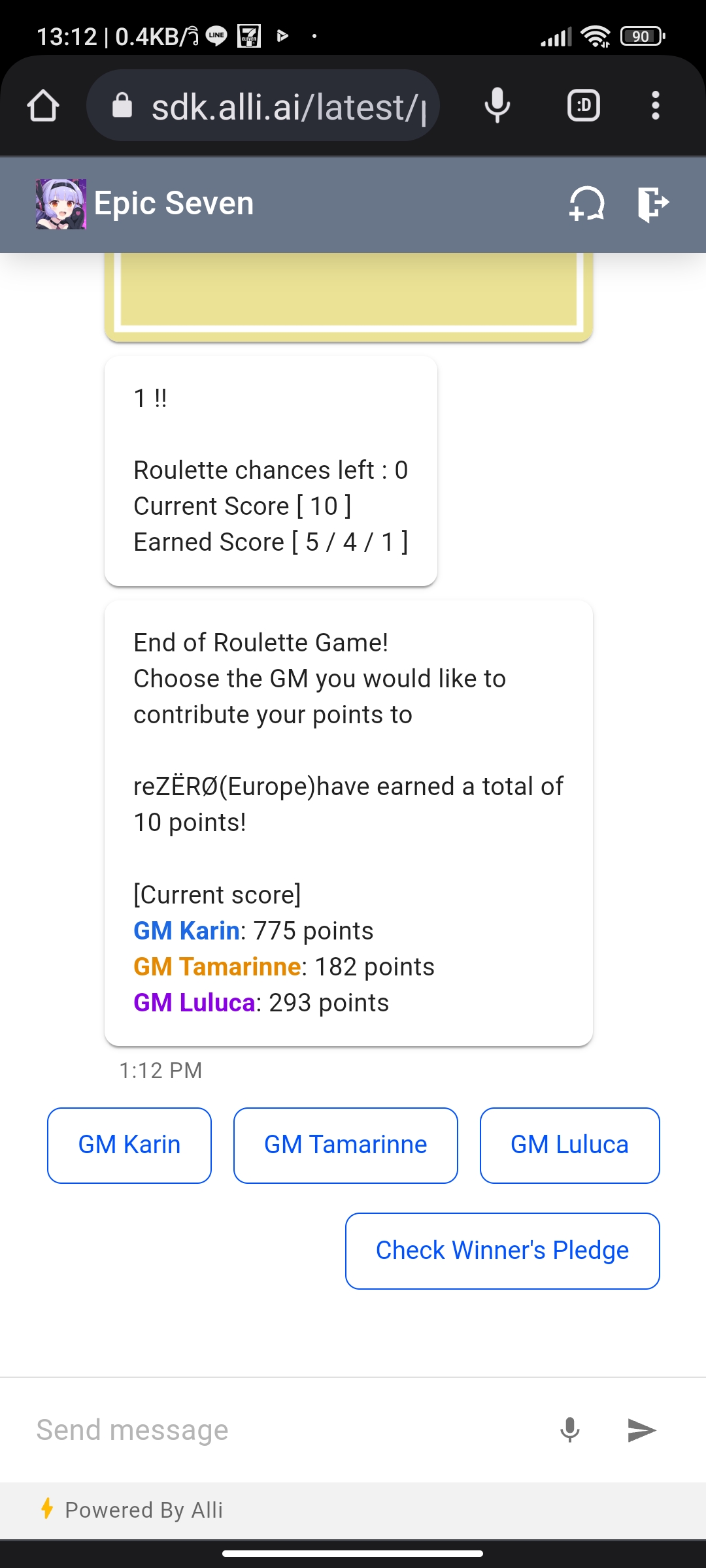 [Winners] Maintenance Event! Spin the Roulette Wheel!