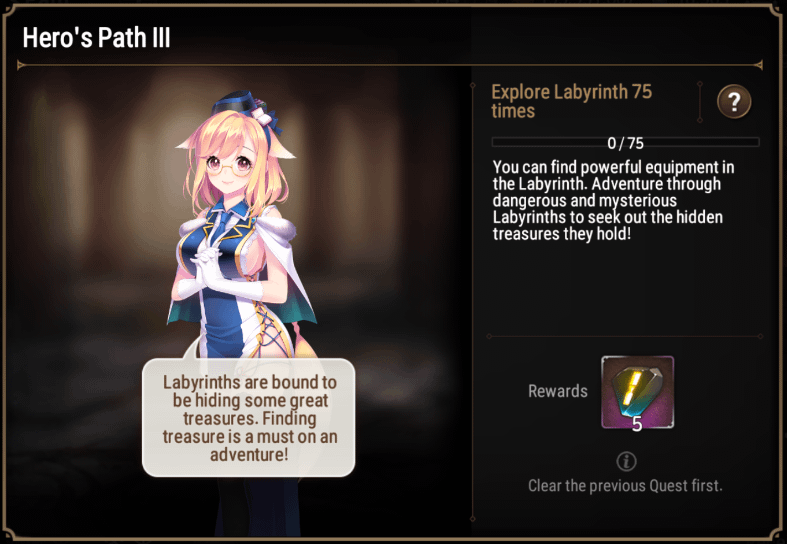Hero's Path Quest and Reward Adjustments