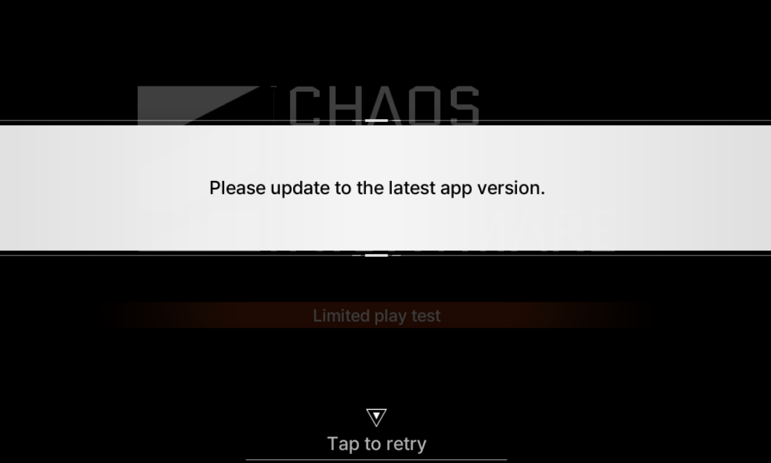 After maintenance .. I am getting this message..