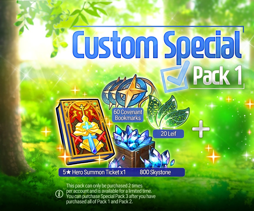 Minor Custom Pack Limited Custom Special Pack