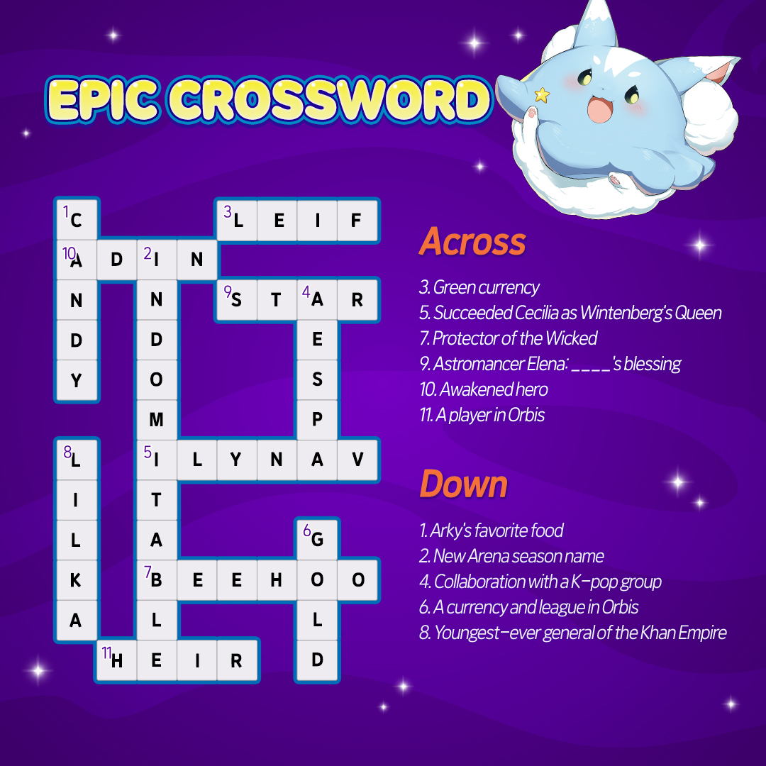 Epic Crossword Event