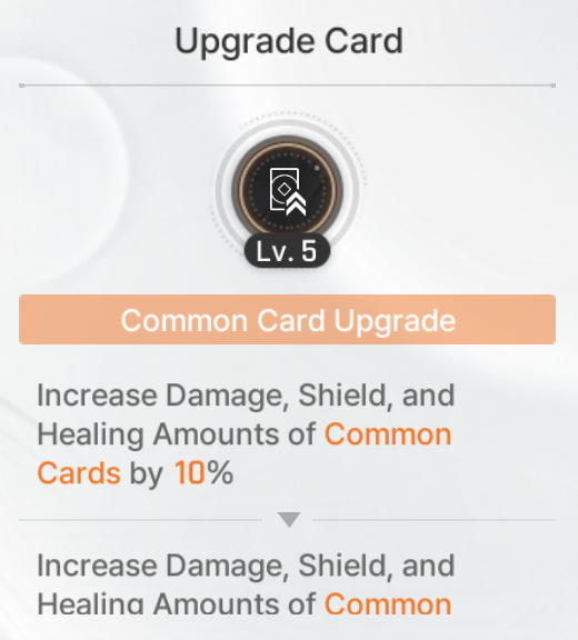 [Potential: Common Card Upgrade] has no effects on Forbidden-Cards