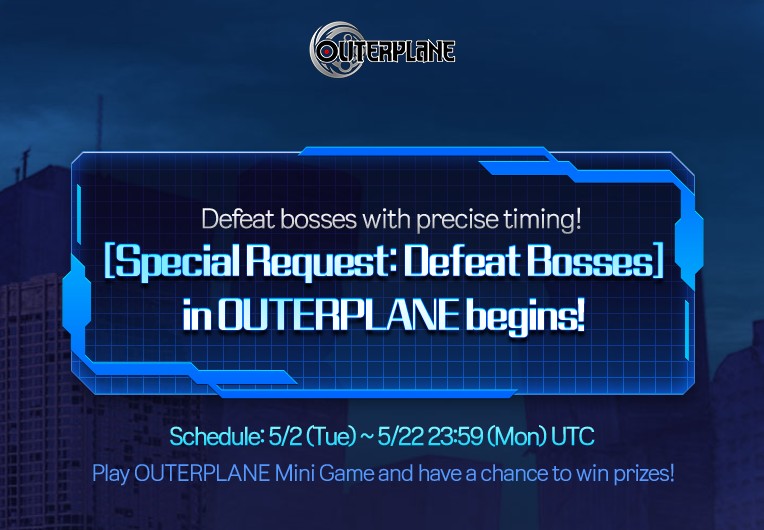 [Special Request Defeat Bosses] MiniGame Event