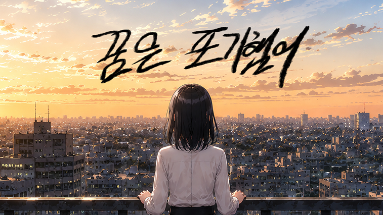 꿈은 포기했어