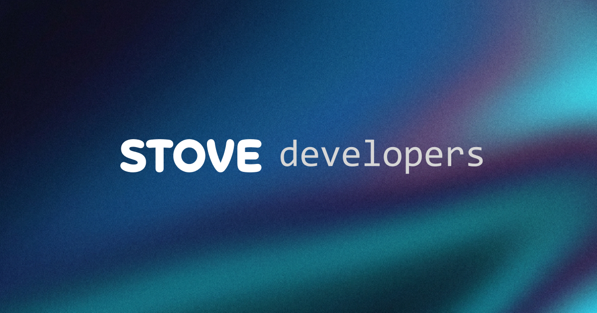 STOVE PC Client | STOVE Developers