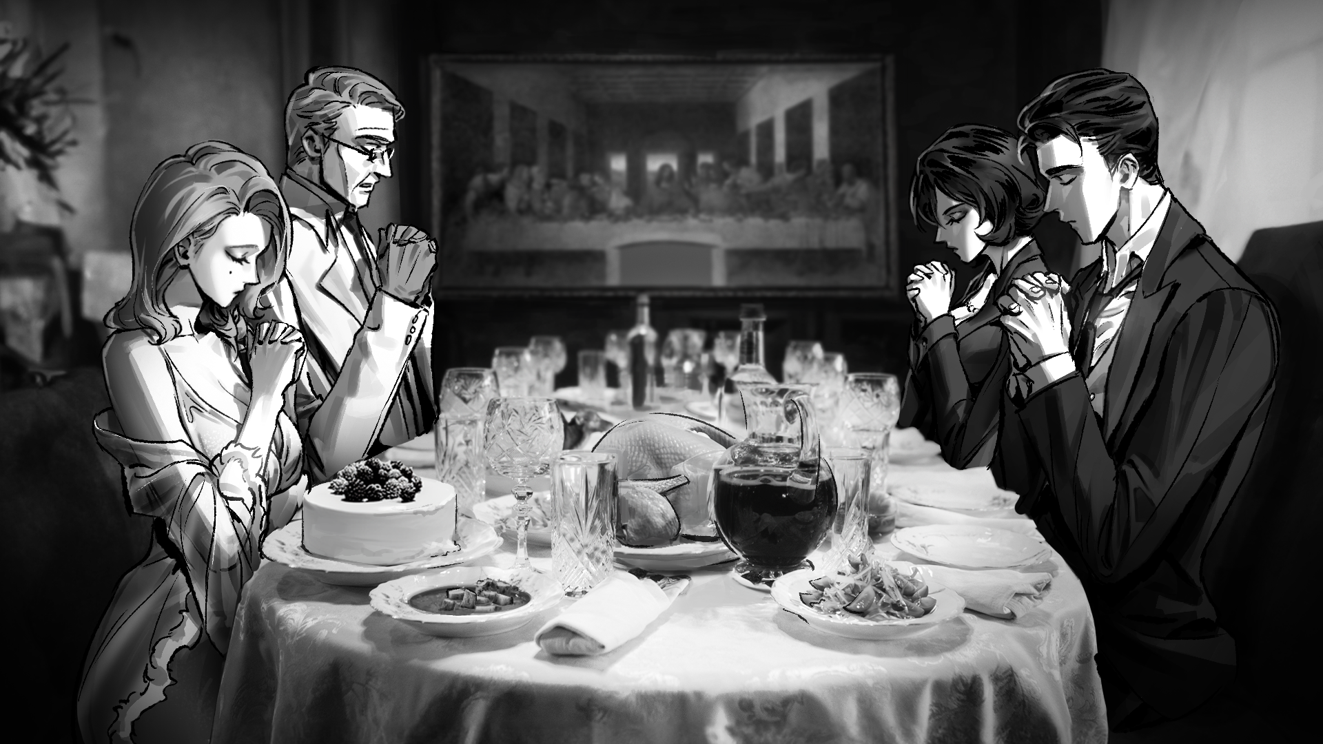 미리보기 01_chars_dinner_praying_1756171479536.png