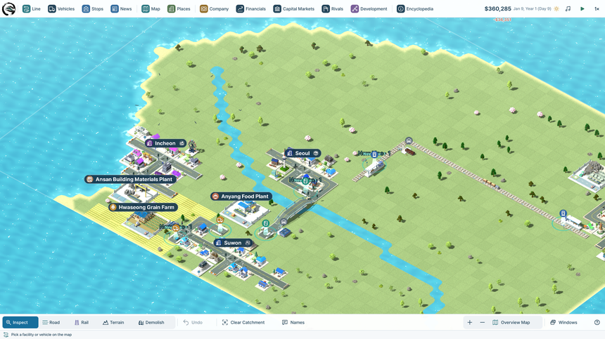 The Capital Area map