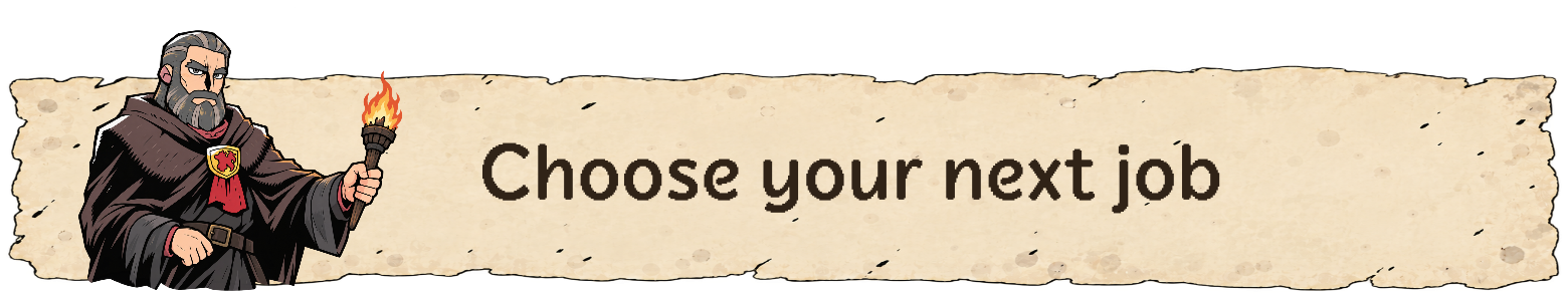 Choose your next job